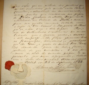 Carta patente de Pedro de Texeira